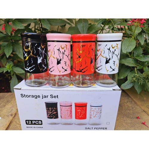 CLEARANCE OFFER Salt and paper shakers spice jar