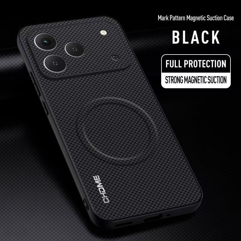 Luxury Business Phone Case for Tecno Spark 50 4G, Magnetic Leather All-inclusive Back Cover