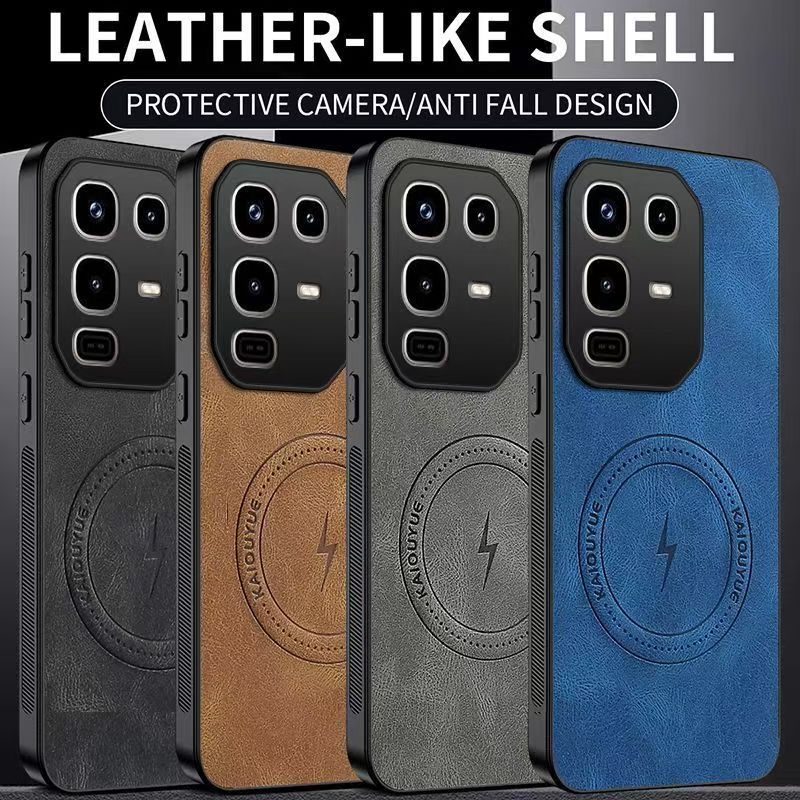 Luxury Business Phone Case for Infinix Note 50 Pro 4G , Magnetic Leather All-inclusive Back Cover