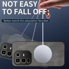 Luxury Business Phone Case for Infinix Note 50 Pro 4G , Magnetic Leather All-inclusive Back Cover