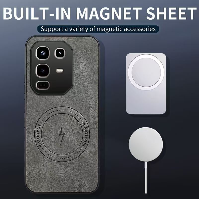 Luxury Business Phone Case for Infinix Note 50 Pro 4G , Magnetic Leather All-inclusive Back Cover