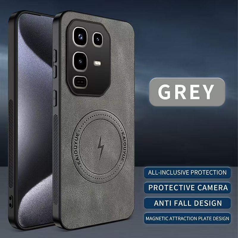 Luxury Business Phone Case for Infinix Note 50 Pro 4G , Magnetic Leather All-inclusive Back Cover