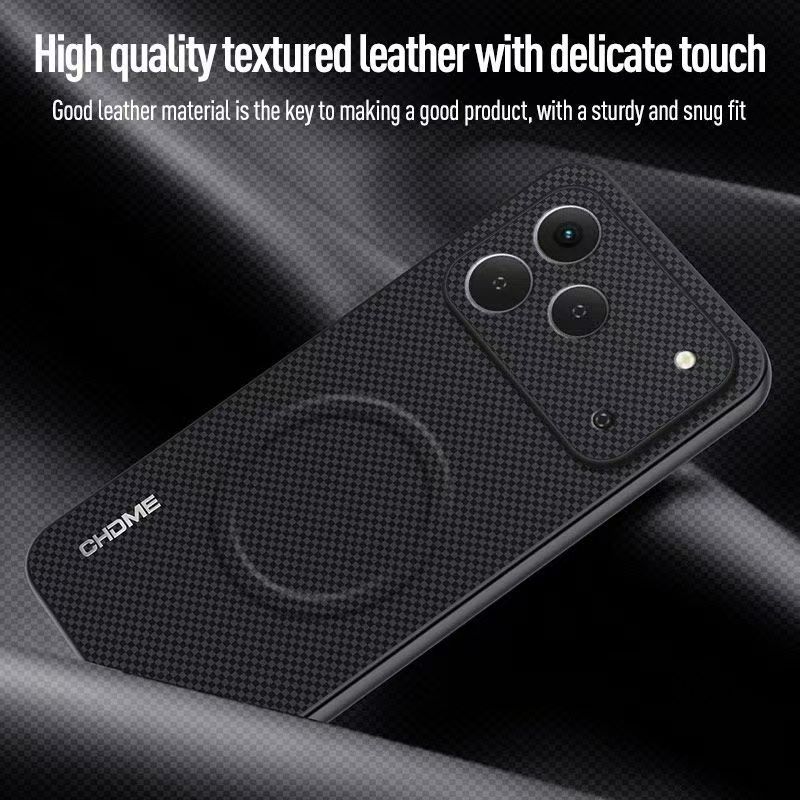 Luxury Business Phone Case for Tecno Spark 50 4G, Magnetic Leather All-inclusive Back Cover