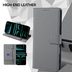 Flip Cover for Infinix Note 50 Pro 4G PU Leather Phone Case Durable Wallet Magnetic Flip Leather Cover