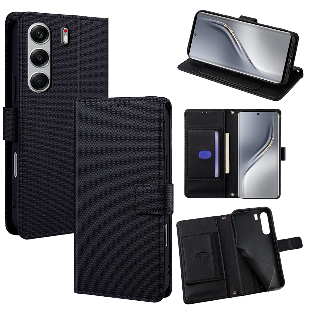 Flip Cover for Tecno Camon 40 Pro 4G PU Leather Phone Case Durable Wallet Magnetic Flip Leather Cover