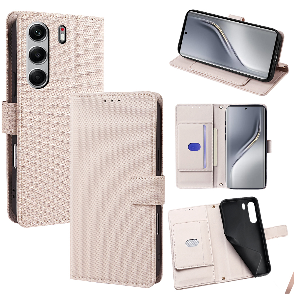 Flip Cover for Tecno Camon 40 Pro 4G PU Leather Phone Case Durable Wallet Magnetic Flip Leather Cover