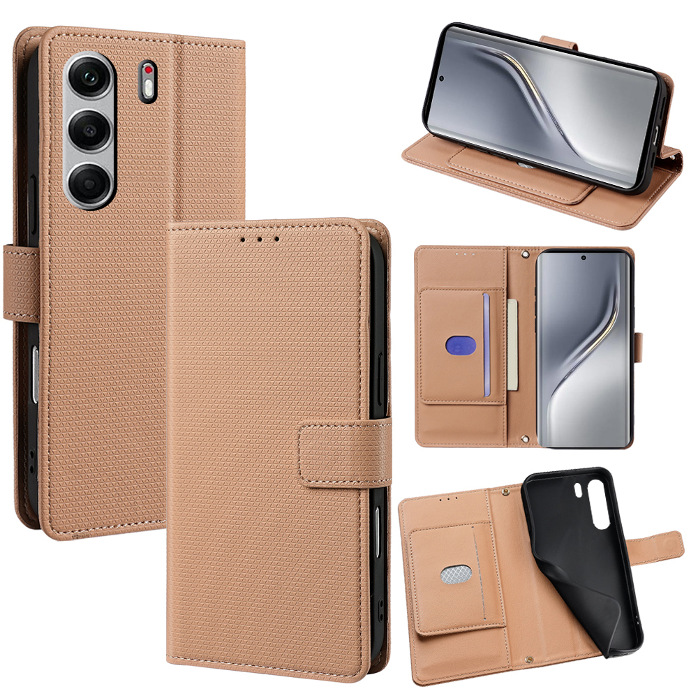 Flip Cover for Tecno Camon 40 Pro 4G PU Leather Phone Case Durable Wallet Magnetic Flip Leather Cover