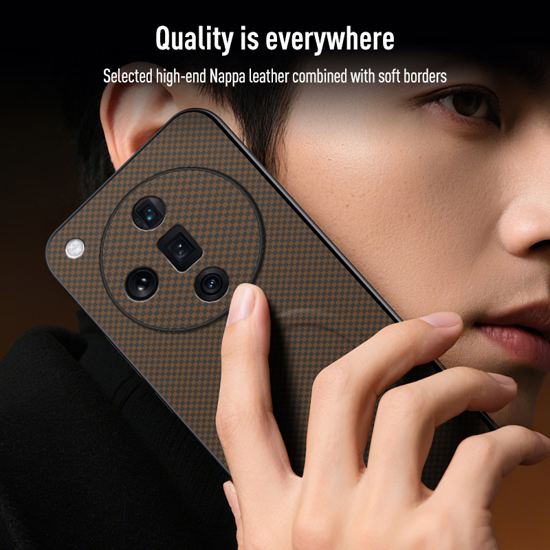 Luxury Business Phone Case for OPPO Find X7 5G, Magnetic Leather All-inclusive Back Cover