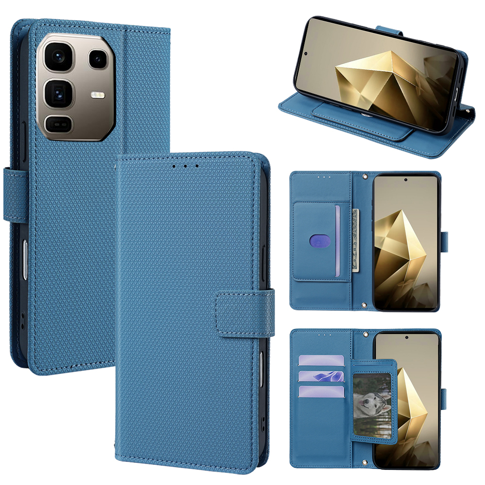 Flip Cover for Infinix Note 50 Pro+/Plus 5G PU Leather Phone Case Durable Wallet Magnetic Flip Leather Cover