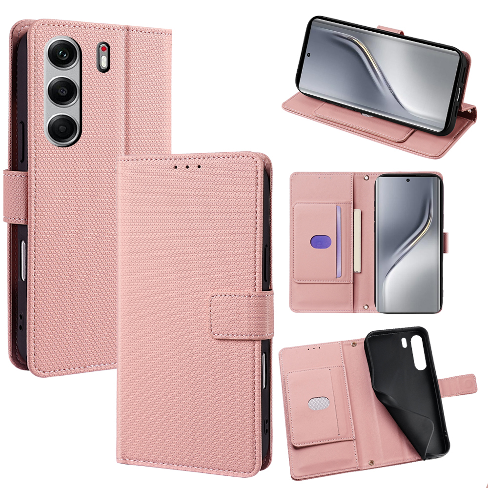 Flip Cover for Tecno Camon 40 Pro 4G PU Leather Phone Case Durable Wallet Magnetic Flip Leather Cover