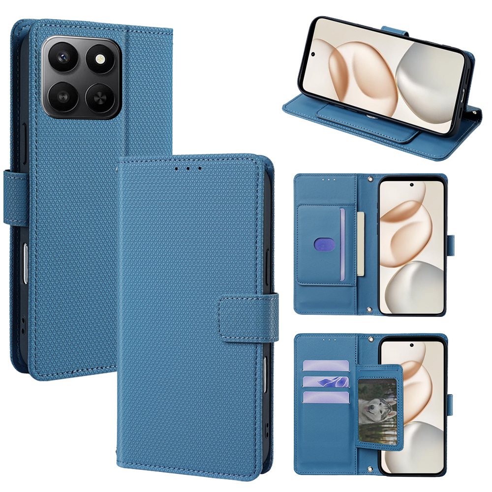 Flip Cover for Honor X7D 4G PU Leather Phone Case Durable Wallet Magnetic Flip Leather Cover