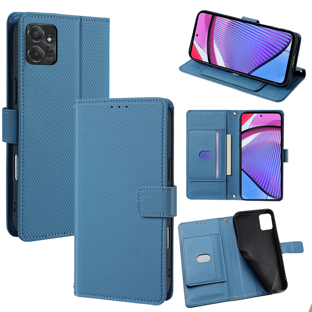 Flip Cover for Motorola Moto G Power (2023) 5G PU Leather Phone Case Durable Wallet Magnetic Flip Leather Cover