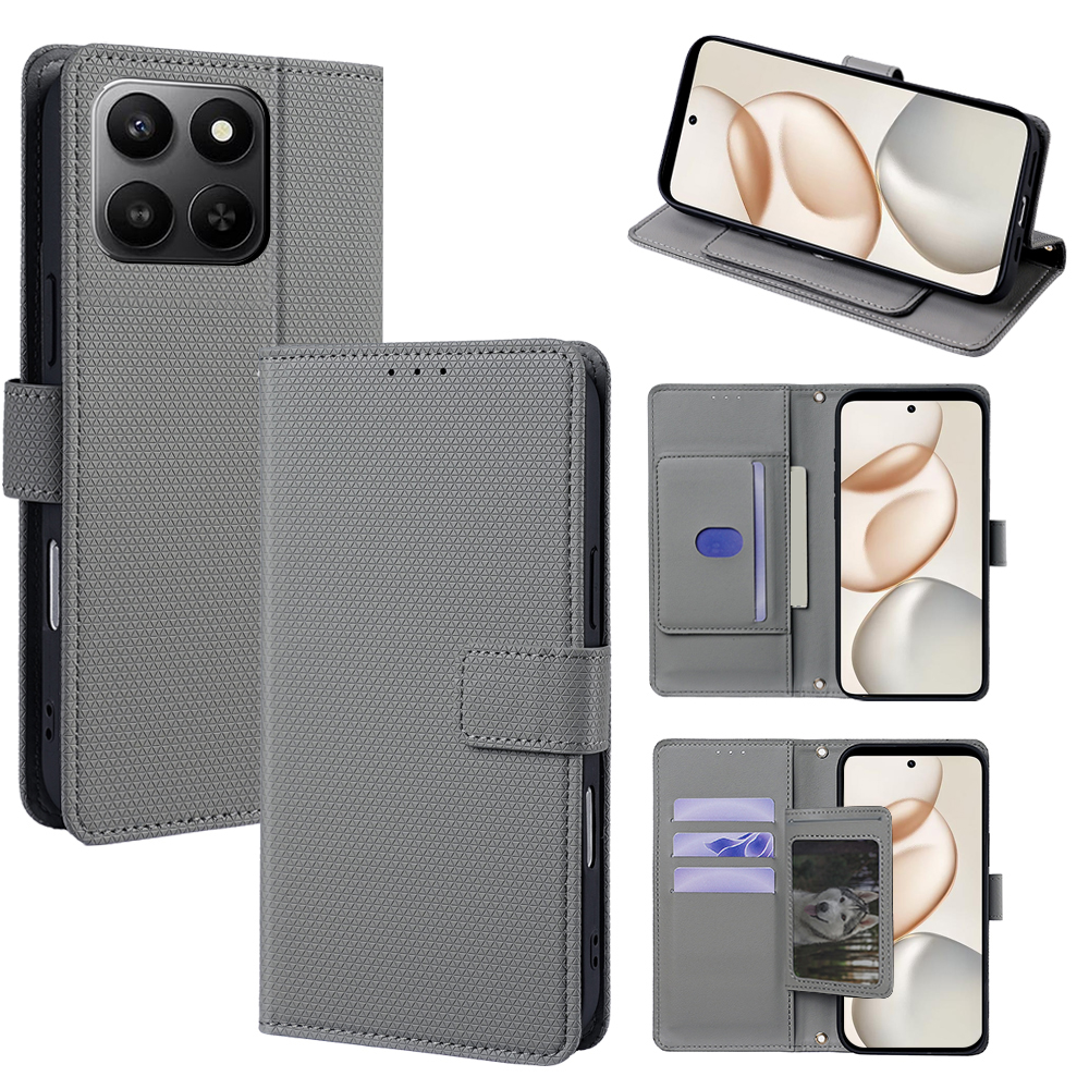 Flip Cover for Honor X7D 4G PU Leather Phone Case Durable Wallet Magnetic Flip Leather Cover