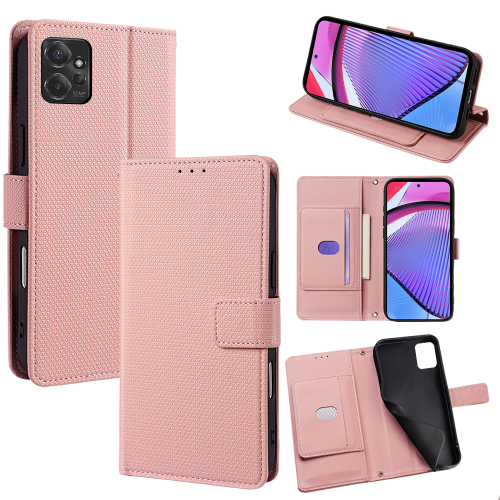 Flip Cover for Motorola Moto G Power (2023) 5G PU Leather Phone Case Durable Wallet Magnetic Flip Leather Cover