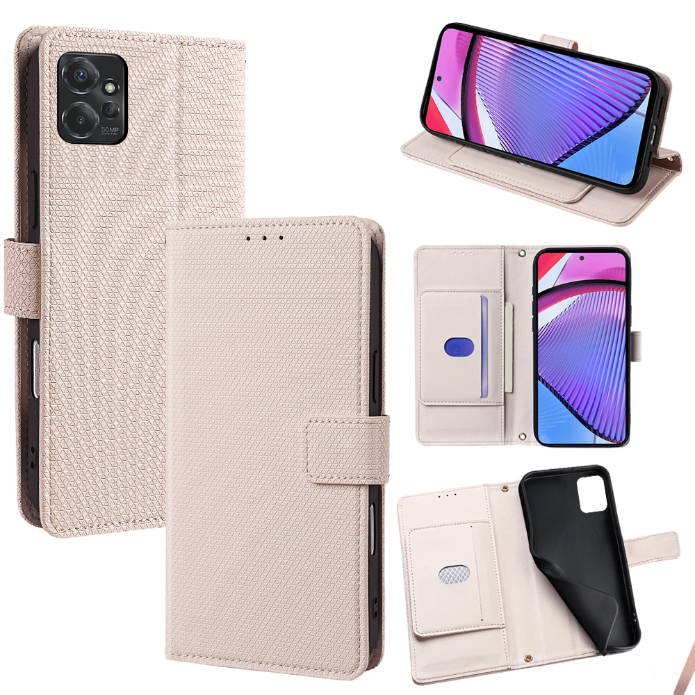 Flip Cover for Motorola Moto G Power (2023) 5G PU Leather Phone Case Durable Wallet Magnetic Flip Leather Cover