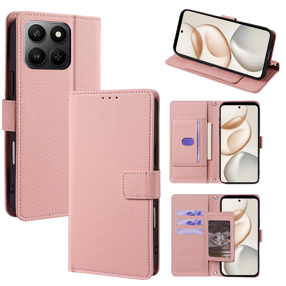 Flip Cover for Honor X7D 4G PU Leather Phone Case Durable Wallet Magnetic Flip Leather Cover