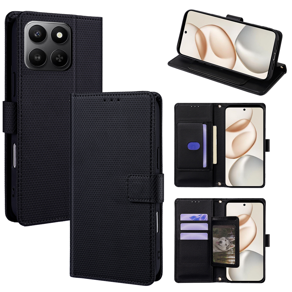Flip Cover for Honor X7D 4G PU Leather Phone Case Durable Wallet Magnetic Flip Leather Cover