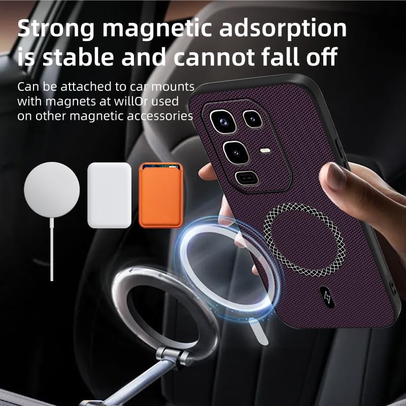 Luxury 3D Texture Phone Case for Infinix Note 50 Pro 4G 50 4G [Built-in Magnetic Ring] Wireless Charging Cover