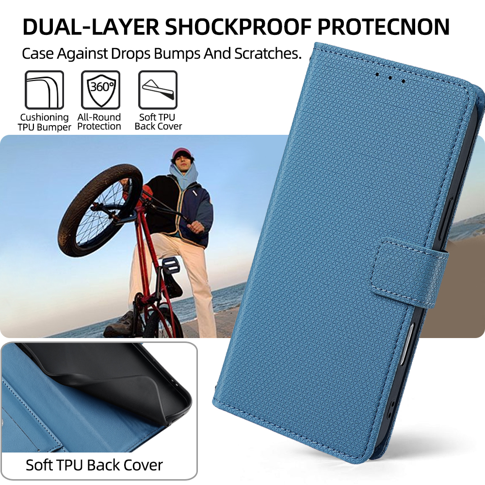 Flip Cover for Google Pixel 9 Pro 5G/ Google Pixel 9 5G PU Leather Phone Case Durable Wallet Magnetic Flip Leather Cover
