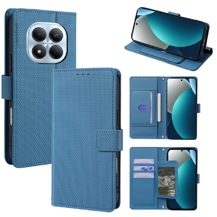 Flip Cover for Xiaomi Redmi Note 15 Pro 4G PU Leather Phone Case Durable Wallet Magnetic Flip Leather Cover