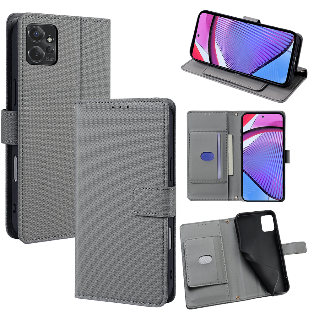 Flip Cover for Motorola Moto G Power (2023) 5G PU Leather Phone Case Durable Wallet Magnetic Flip Leather Cover