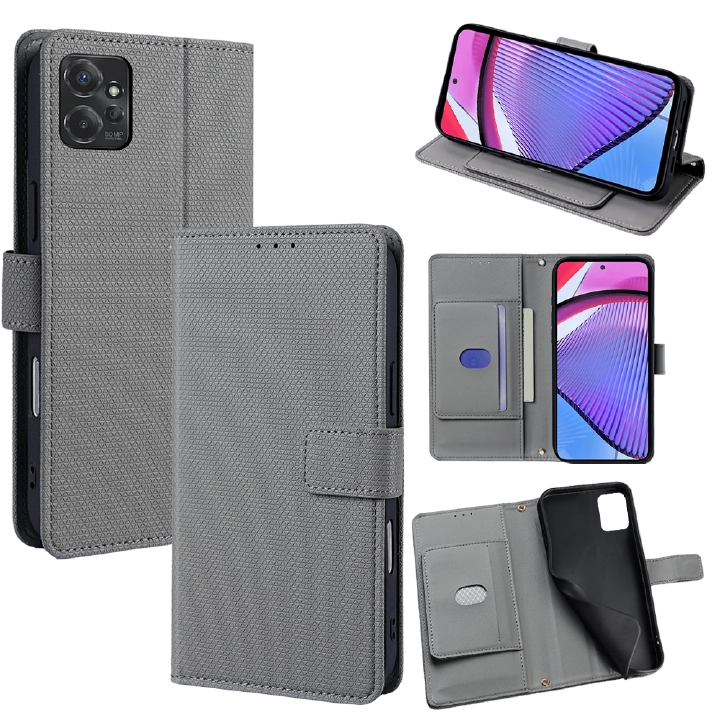 Flip Cover for Motorola Moto G Power (2023) 5G PU Leather Phone Case Durable Wallet Magnetic Flip Leather Cover