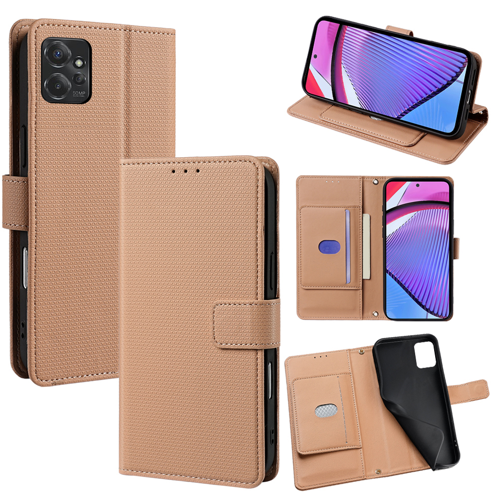 Flip Cover for Motorola Moto G Power (2023) 5G PU Leather Phone Case Durable Wallet Magnetic Flip Leather Cover