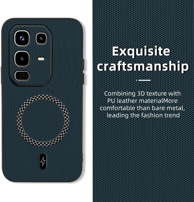 Luxury 3D Texture Phone Case for Infinix Note 50 Pro 4G 50 4G [Built-in Magnetic Ring] Wireless Charging Cover