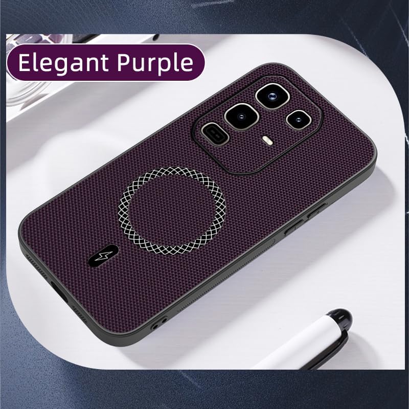 Luxury 3D Texture Phone Case for Infinix Note 50 Pro 4G 50 4G [Built-in Magnetic Ring] Wireless Charging Cover