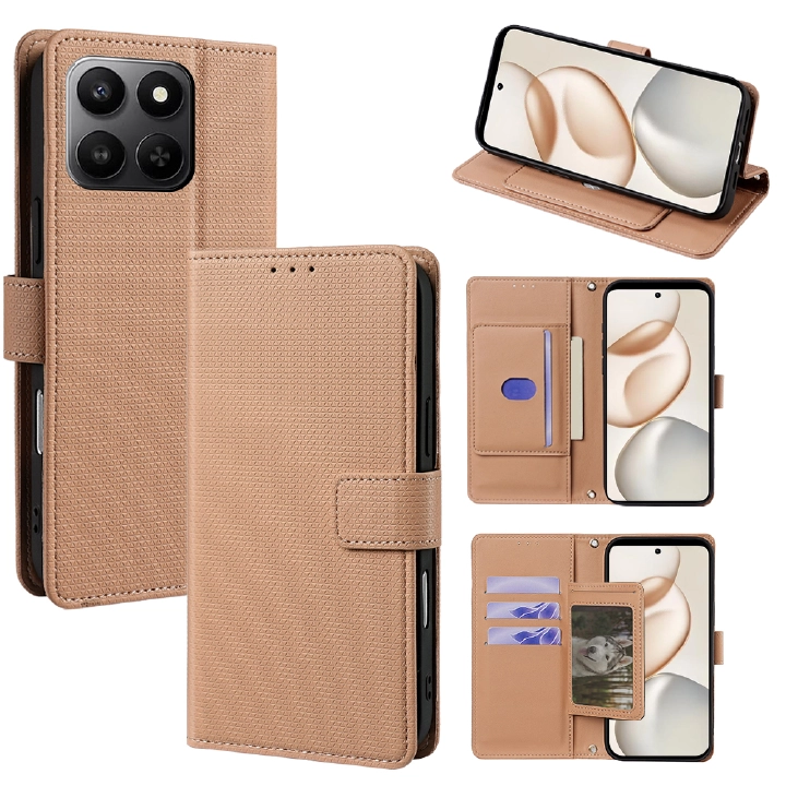 Flip Cover for Honor X7D 4G PU Leather Phone Case Durable Wallet Magnetic Flip Leather Cover