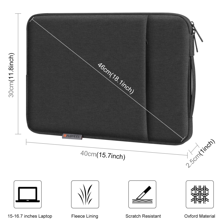 Haweel Tablet Sleeve Case (14-15 Inches)