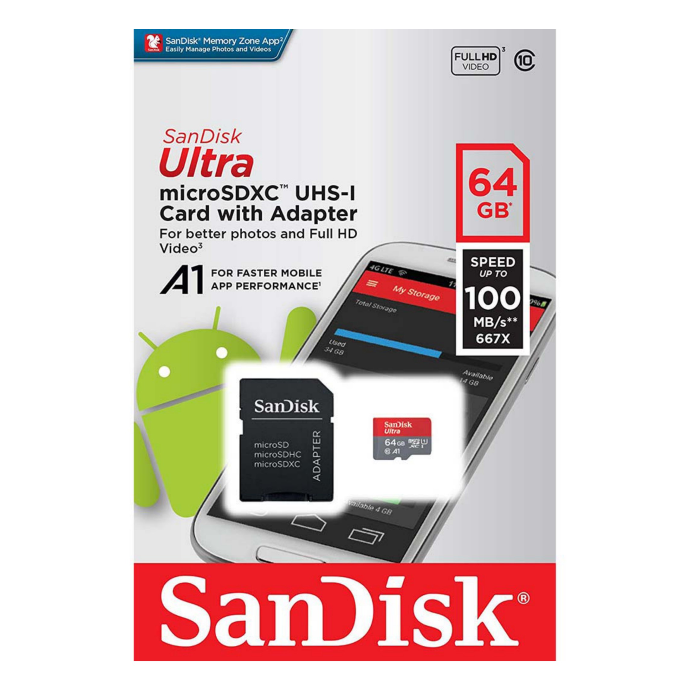 SanDisk Micro SD Memory Card