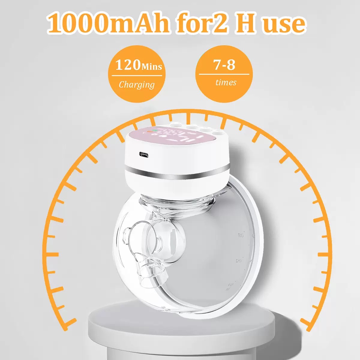 Portable Electric Breast Pump Milk Expressing Machine