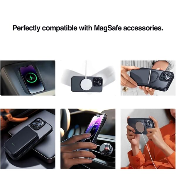 iPhone 16 Plus MagSafe Case with TPU Protective Bumper