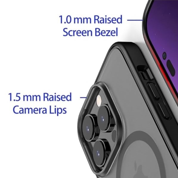 iPhone 16 Plus MagSafe Case with TPU Protective Bumper