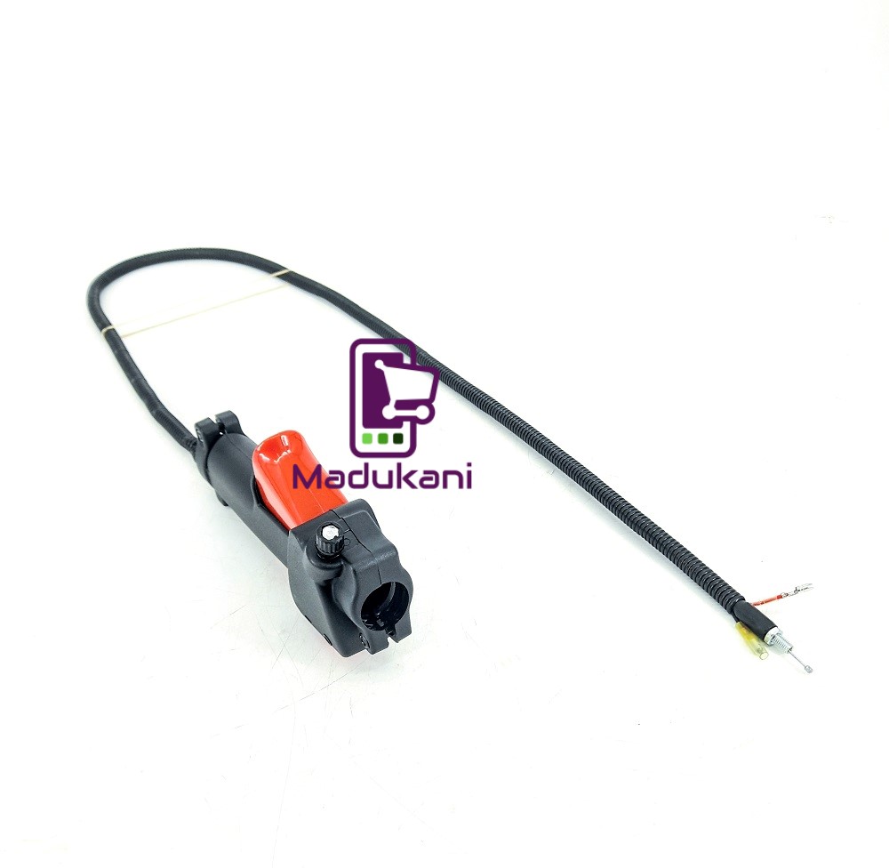 Throttle Handle with Cables for Backpack Brushcutter Grass Trimmer