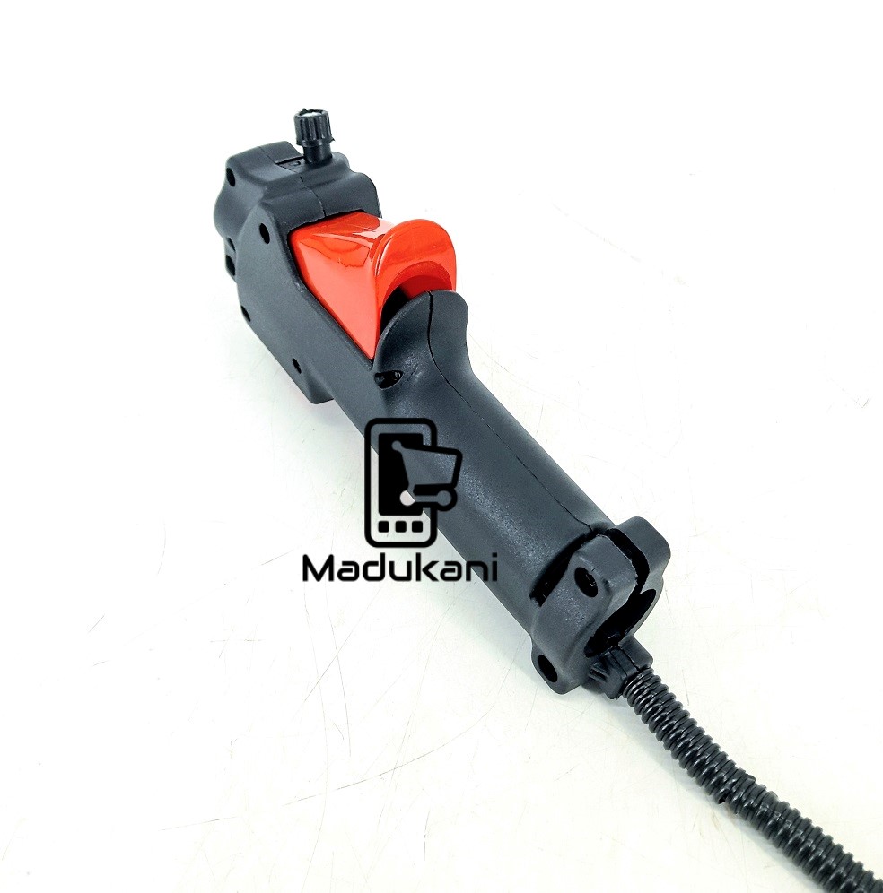Throttle Handle with Cables for Backpack Brushcutter Grass Trimmer