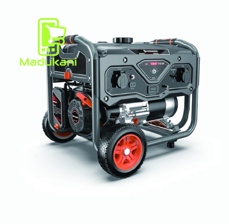 LS6875EB 5.5KW LOW NOISE Petrol Generator with Wheels