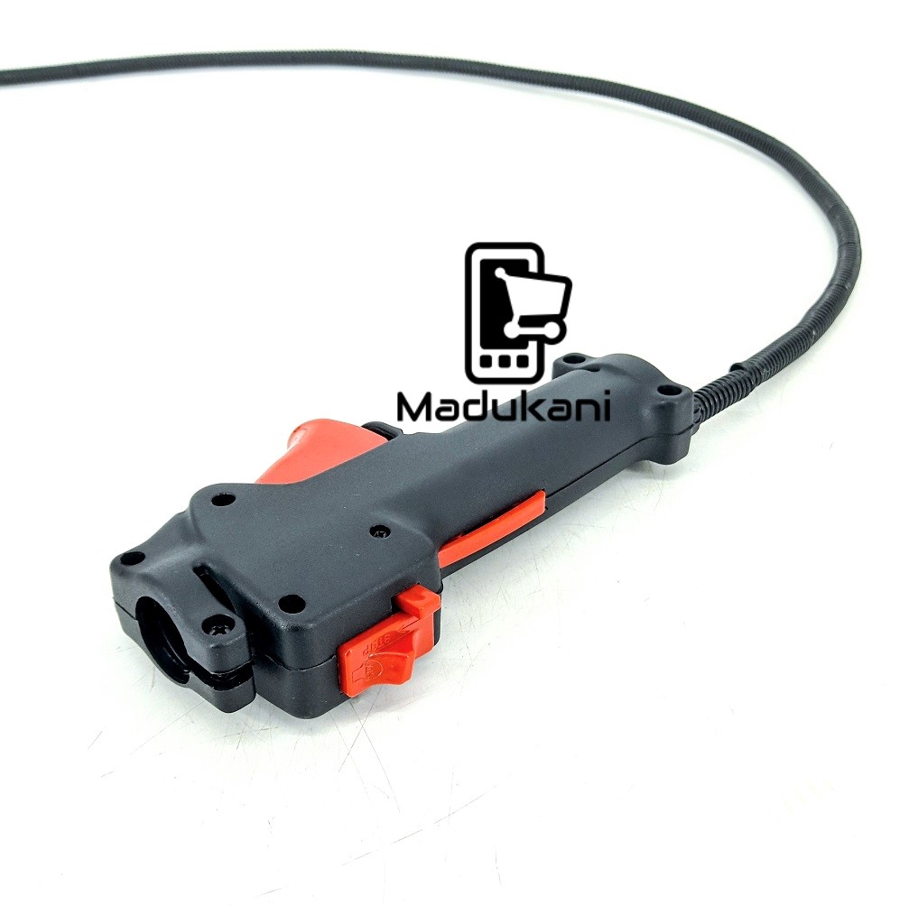 Throttle Handle with Cables for Backpack Brushcutter Grass Trimmer
