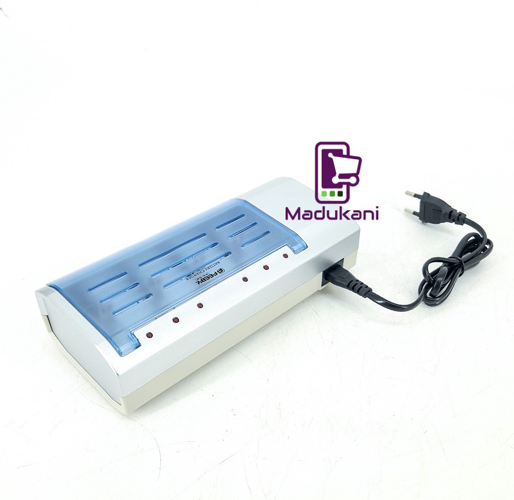Universal Simultaneous Charger for Rechargeable Batteries  AA, AAA, C, D, 9V