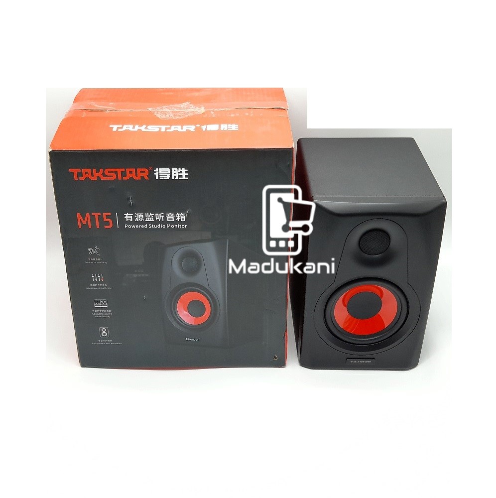 Takstar MT5 Professional Powered Studio Monitor Pair