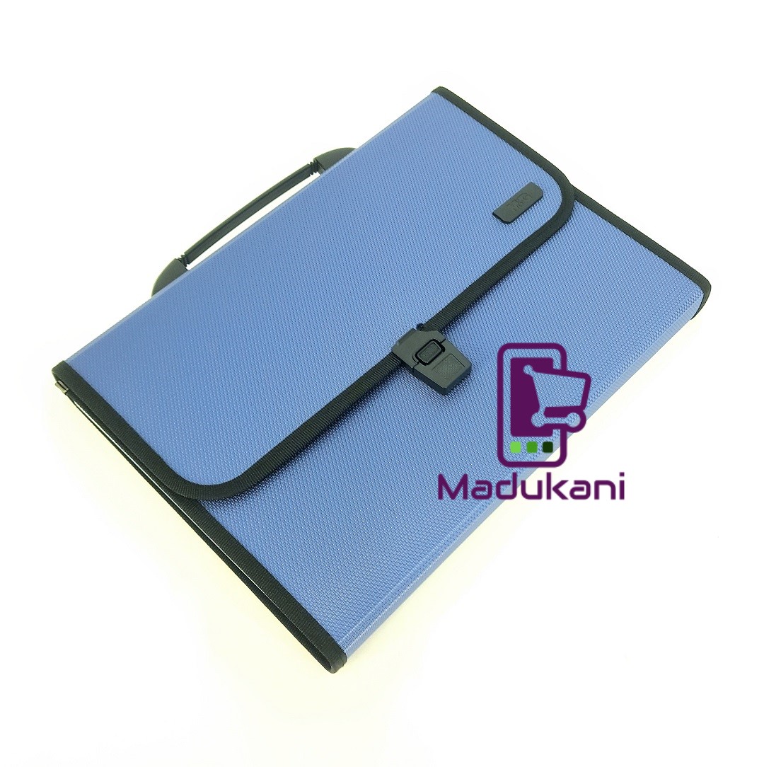 13 Pocket Expanding Accordion File Folder Document Organizer with Handle