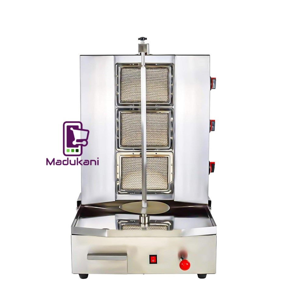 3 Burners Commercial Gas Shawarma Doner Kebab Machine