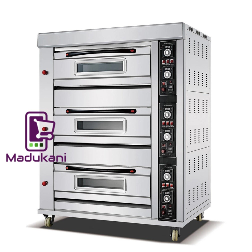 3 Deck 9 Trays Commercial Oven
