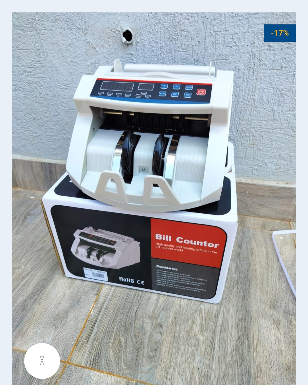 🛍️ ONLINE OFFER 🛍️ - A 1 pc Fake money counter/detector at affordable price and of very high quality