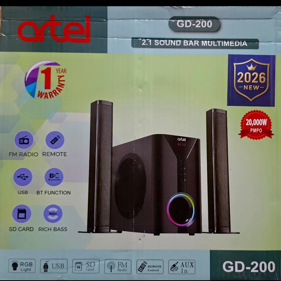 🌈 EVERYDAY OFFER 🌈 - A Artel Soundbar GD-200 available at affordable price and of very high quality