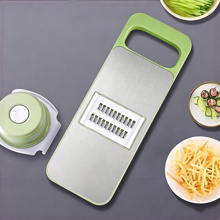 Set of 7PCS Veggie Slicer Kitchen Multi-Functional Vegetable Cutter Potato Dicing Slicer Cucumber Grater Household Multi-Functional Vegetable Cutting Artifact