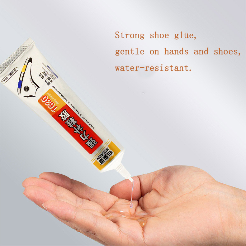 BULAIEN 60ML Needle head shoe glue shoe repair glue bonding sports shoes leather shoes canvas shoes etc It won't hurt your hands or shoes.