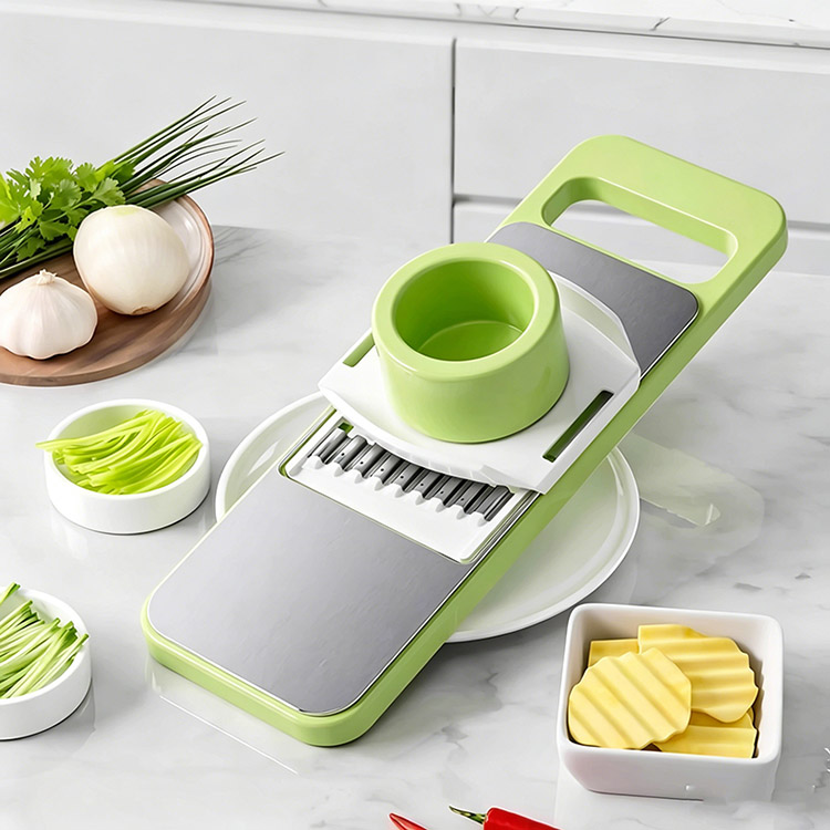 Set of 7PCS Veggie Slicer Kitchen Multi-Functional Vegetable Cutter Potato Dicing Slicer Cucumber Grater Household Multi-Functional Vegetable Cutting Artifact