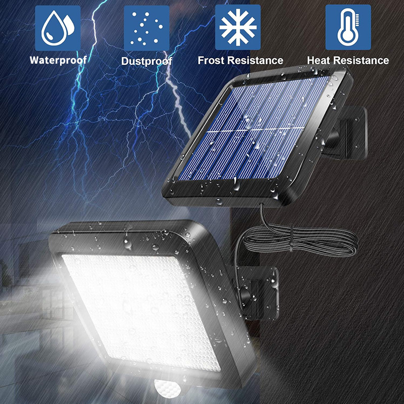1PC Outdoor Wall Light Solar Split Led Induction Separation Indoor Garden Garage Light Outdoor Wall Light Porch & Patio Lights